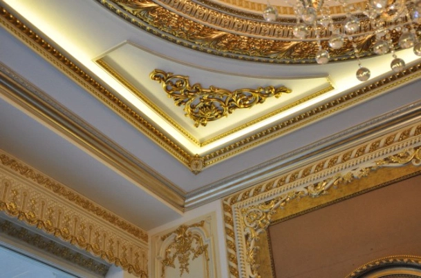 Polystyrene Plastic Injection PVC Crown Moulding Cornice