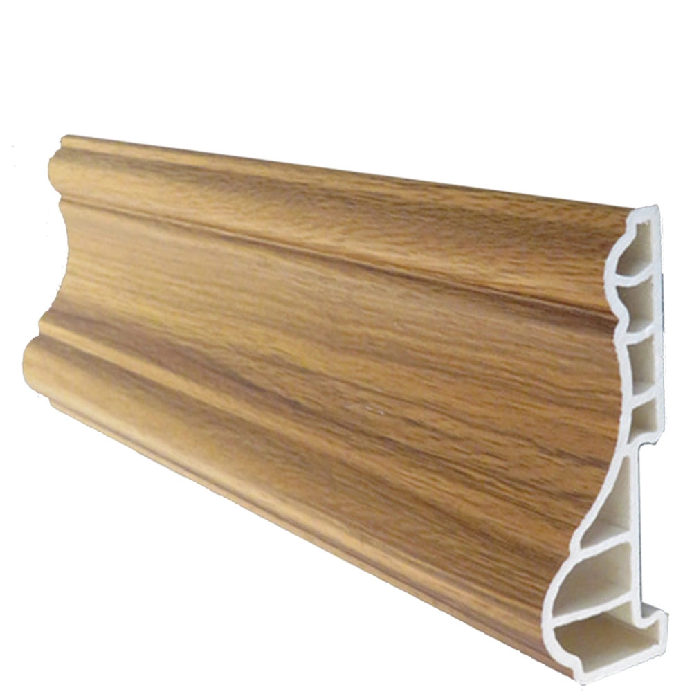 WPC Polyurethane Mouldings MDF Molding Wood Grain Effect Ceiling Panel PVC with Moulding